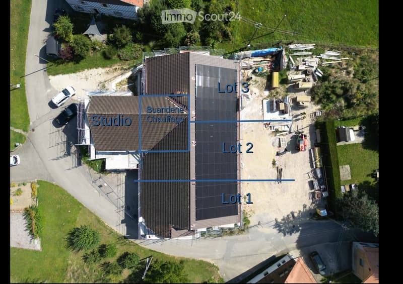 Case a schiera in un ambiente verde (2)