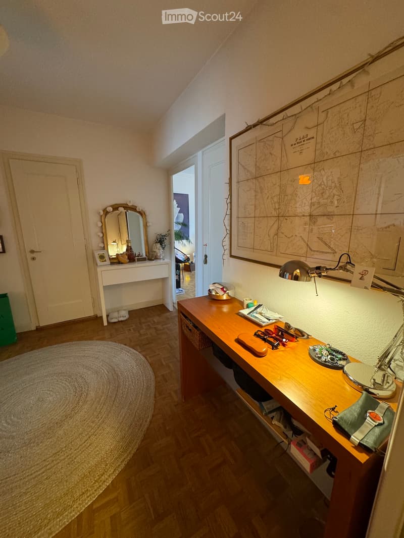 Sous-location meublée 3,5 pièces (69 m²) 4e avec balcon (2)