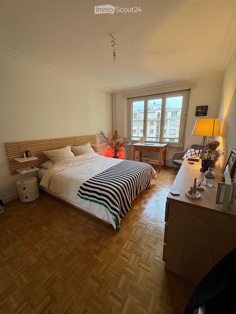 Sous-location meublée 3,5 pièces (69 m²) 4e avec balcon (3)