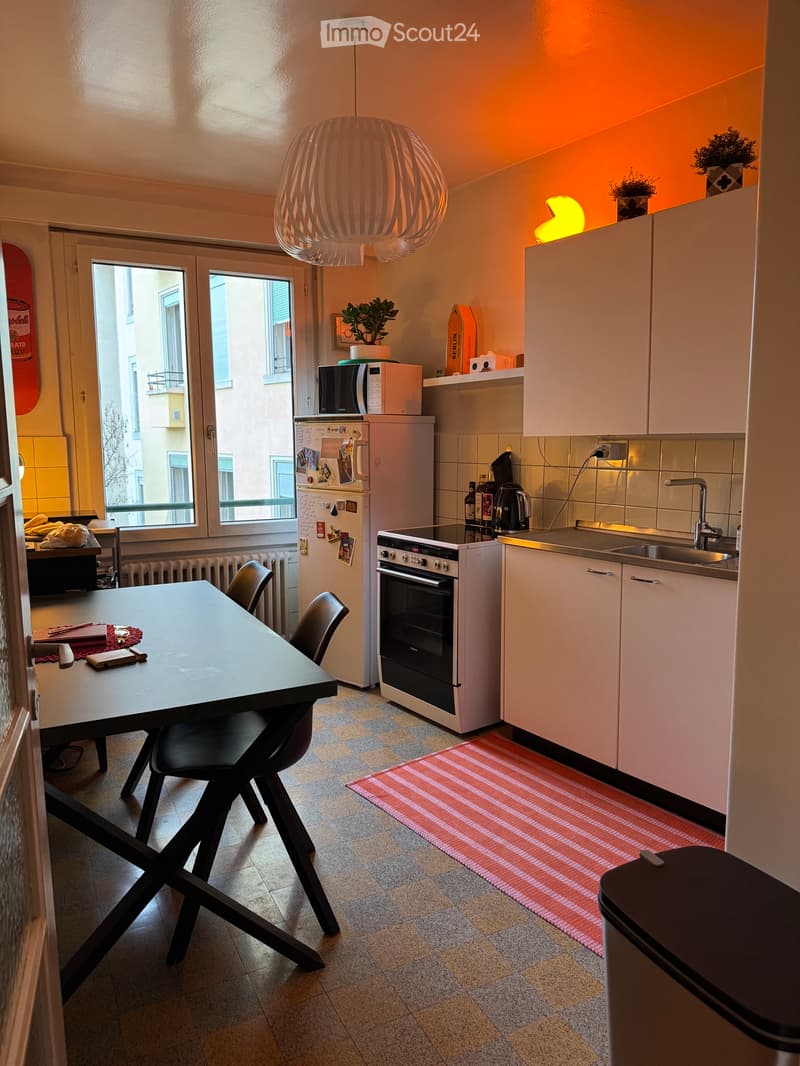 Sous-location meublée 3,5 pièces (69 m²) 4e avec balcon (4)