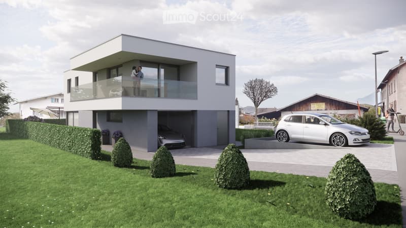 Prächtige contemporary Villa in Grône (1)