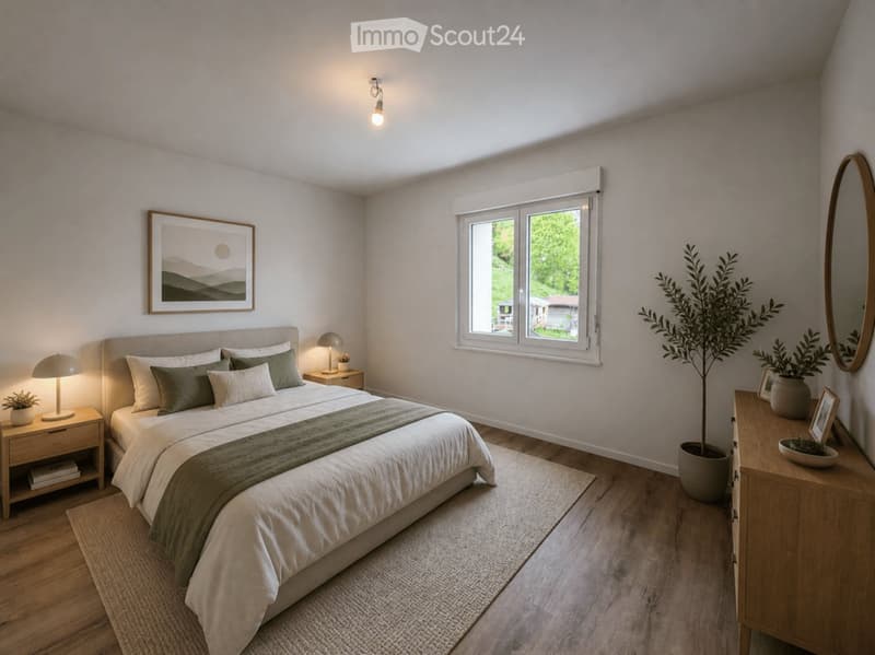 Super new apartment, balcony, parking space, quiet, beautiful view (2)