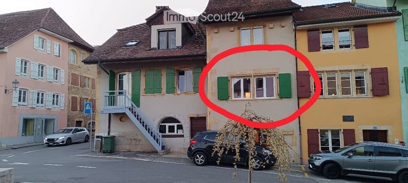 Appartement 1 Zimmer Neuchâtel Cressier frei ab 01.08.26 (1)
