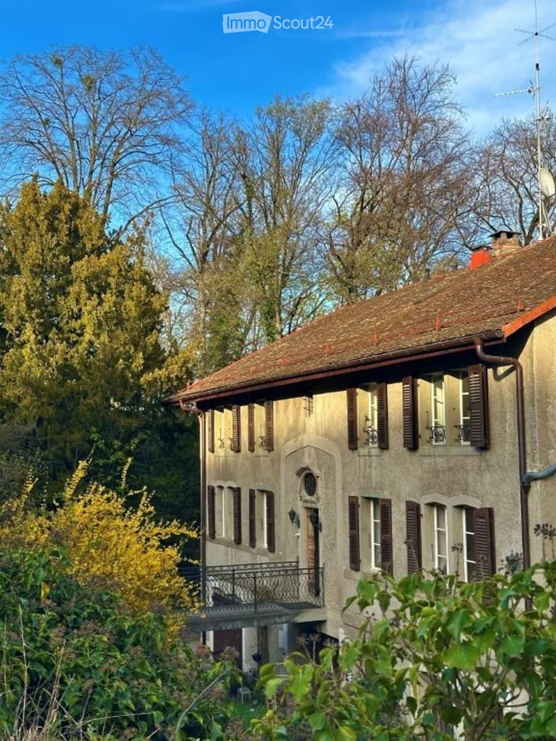 Coliving / Wohngemeinschaft in Pregny-Chambésy - Natur in der Stadt (1)
