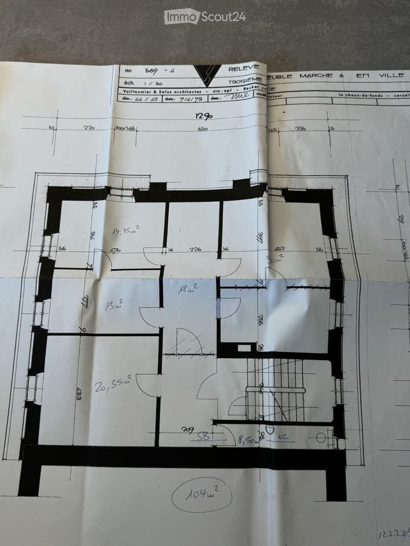Appartamento T4 ristrutturato in condivisione a La Chaux-de-Fonds (5)