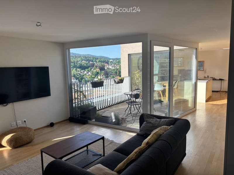 Attique ensoleillé et calme de 3.5 pièces avec Terrasse (2)