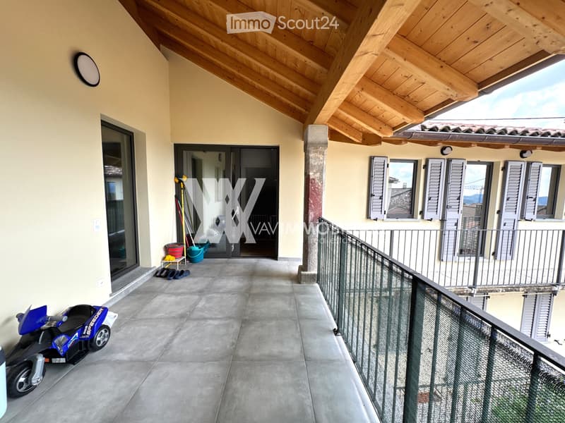 BESAZIO: 4.5 ROOM DUPLEX APARTMENT IN COURTYARD (5)