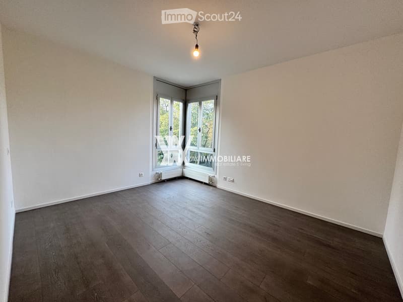 LUGANO: ELEGANTES APPARTMENT MIT SEEBLICK UND MONTE BRÈ (13)