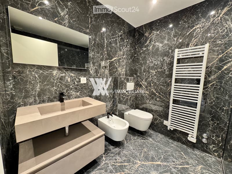 LUGANO: ELEGANTES APPARTMENT MIT SEEBLICK UND MONTE BRÈ (9)