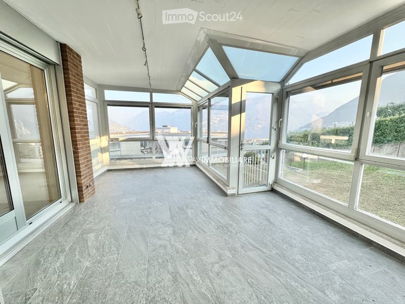 LUGANO: ELEGANTES APPARTMENT MIT SEEBLICK UND MONTE BRÈ (7)