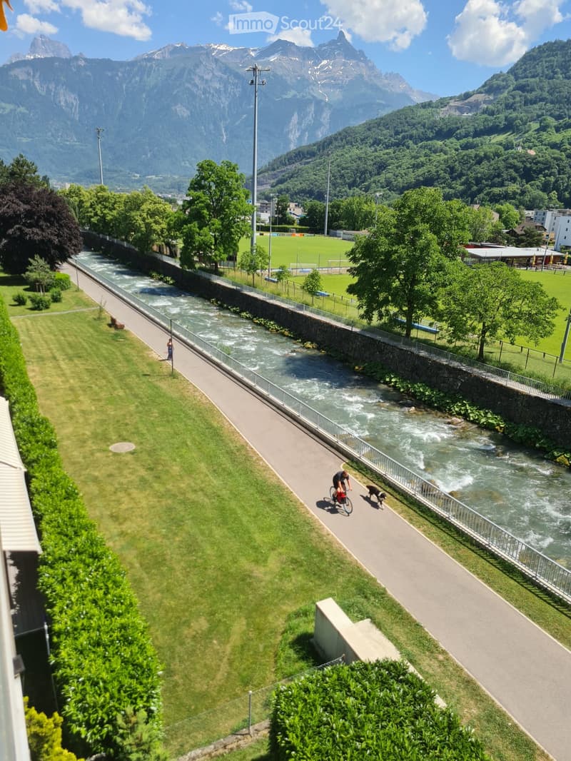 Beautiful 4-room apartment 1/2 by the Vièze! (1)