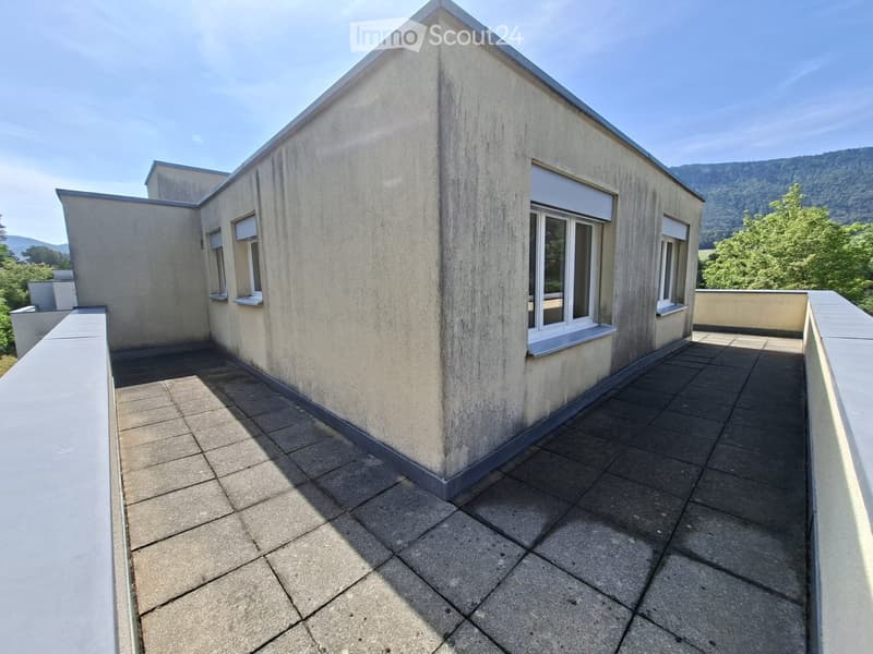 For rent beautiful attic apartment in Moutier 3 rooms (3)