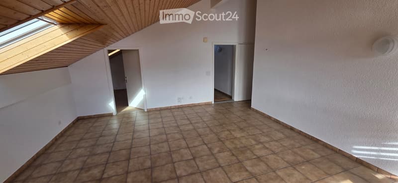 Bell'attico ristrutturato di 4 1/2 locali con caminetto (4)
