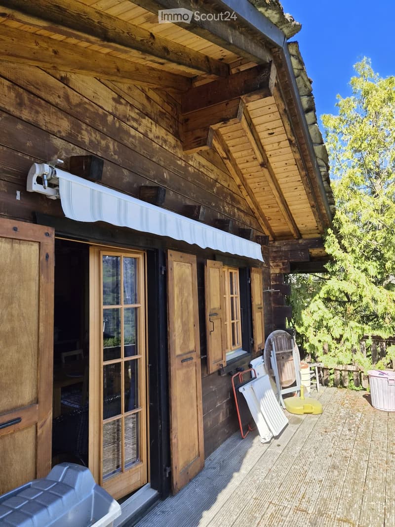 Chalet 3 pièces à Bruson avec terrain constructible 493 m2 à vendre (5)