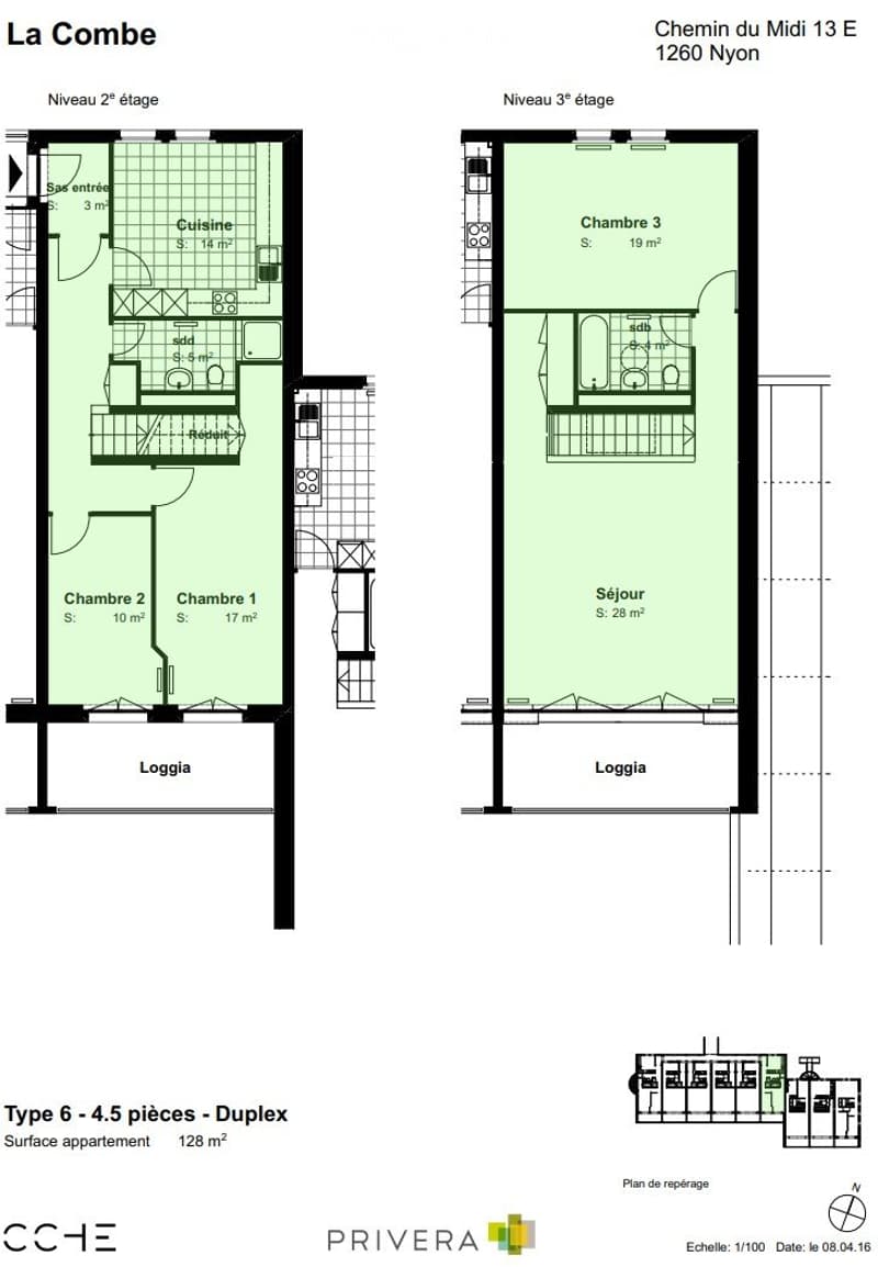 Magnifique appartement en duplex  idéalement situé (5)
