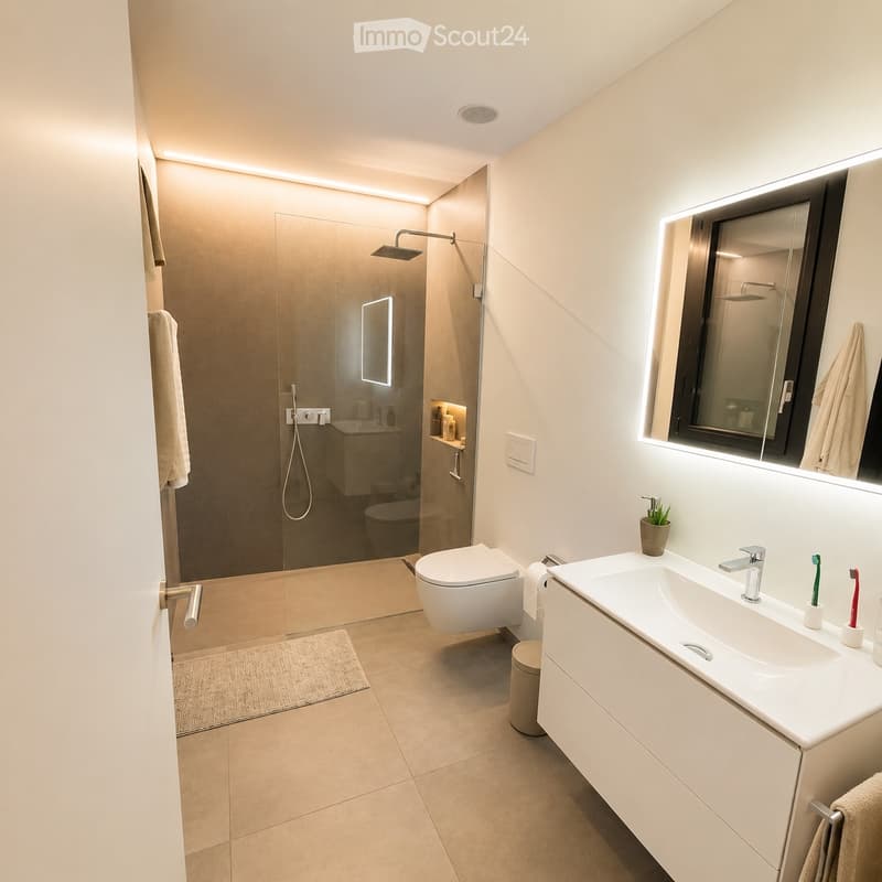 Modernes 4.5-Zimmer-Wohnung mit privatem Garten in Gordola, 2022 (4)