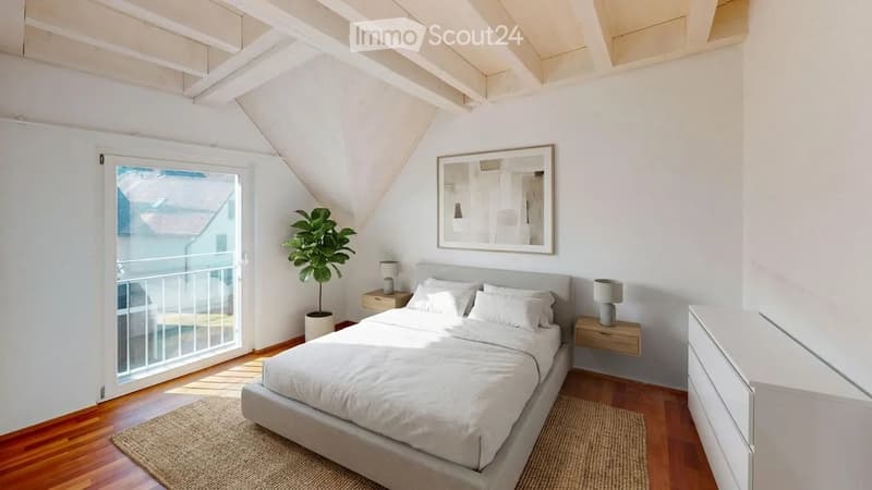 3.5 Room Attic Apartment with a Great View (2)