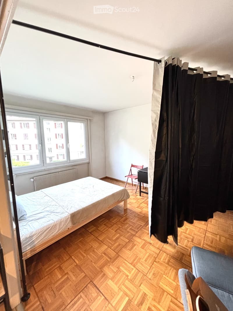 Großes Zimmer in Wohngemeinschaft - Lausanne Beaulieu (2)