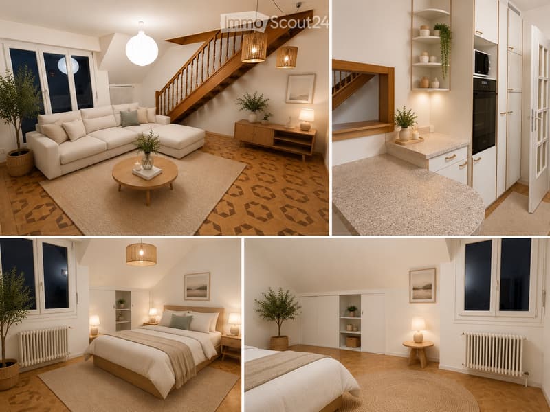 Duplex 5,5 locali a La Croix-de-Rozon - Vista Salève (2)