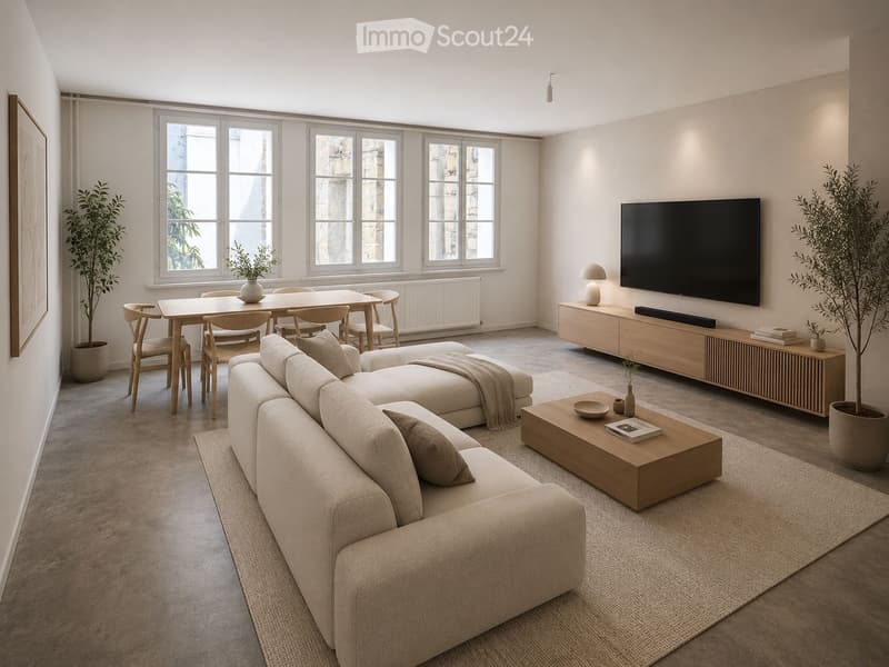 A louer magnifique appartement meublé1.5 pièces (1)