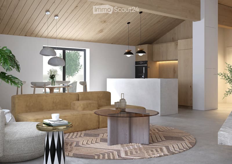 Duplex-Wohnung 4,5 Zimmer Icogne (2)