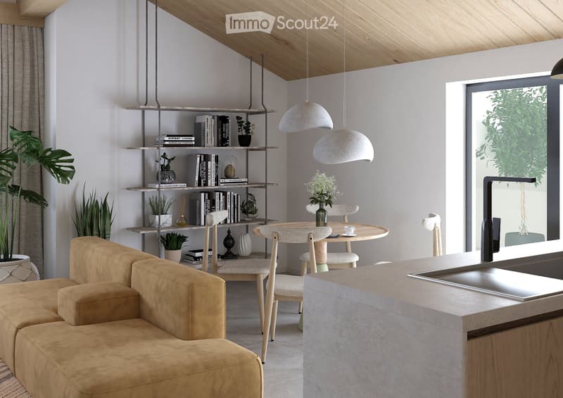 Duplex-Wohnung 4,5 Zimmer Icogne (1)