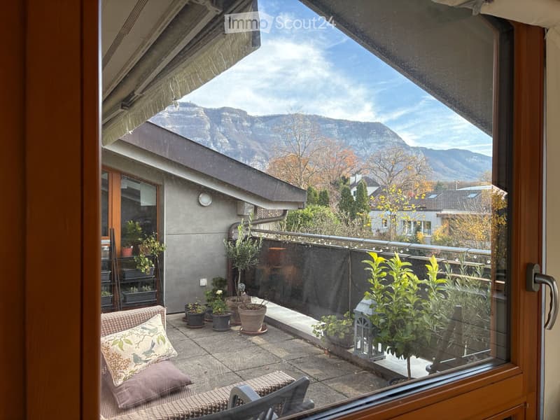 Magnifique appartement 4 pces + terrasse, commune de Veyrier (2)