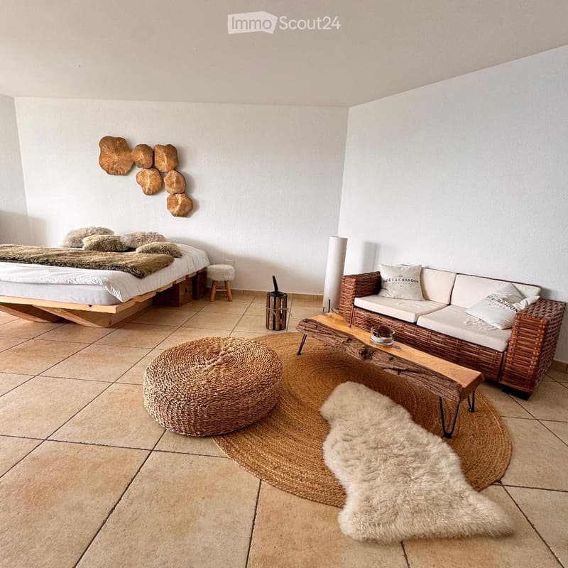 Chambre de standing dans villa avec vue panoramique Lavaux (4)