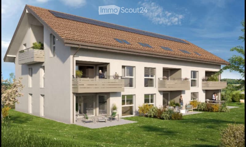 Magnifique 2,5 pcs neuf à louer à Léchelles (Belmont-Broye) (1)
