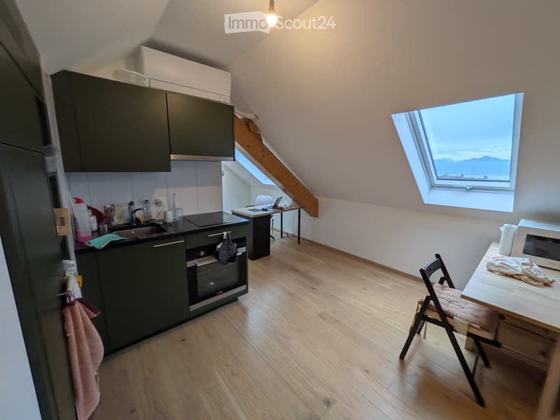 Studio möbliert zur Miete in Lausanne, ab 1. August verfügbar (1)
