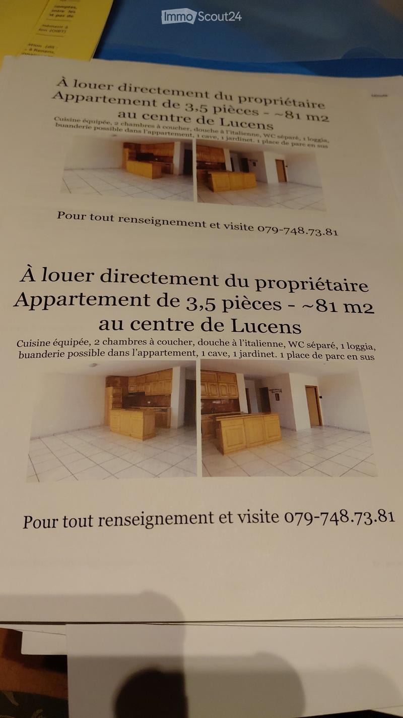 A louer pour 1er septembre (1)