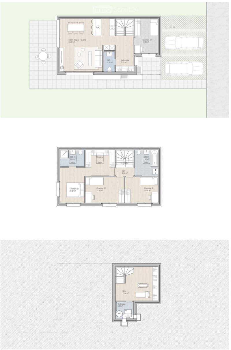 NOUVEAU - Charmantes villas individuelles, belle vue dégagée (5)