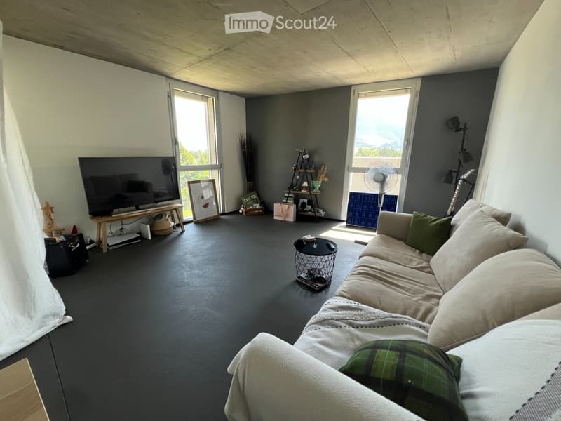 Moderne Wohnung in Vissigen, Sion - Übernahme des Mietvertrags (1)