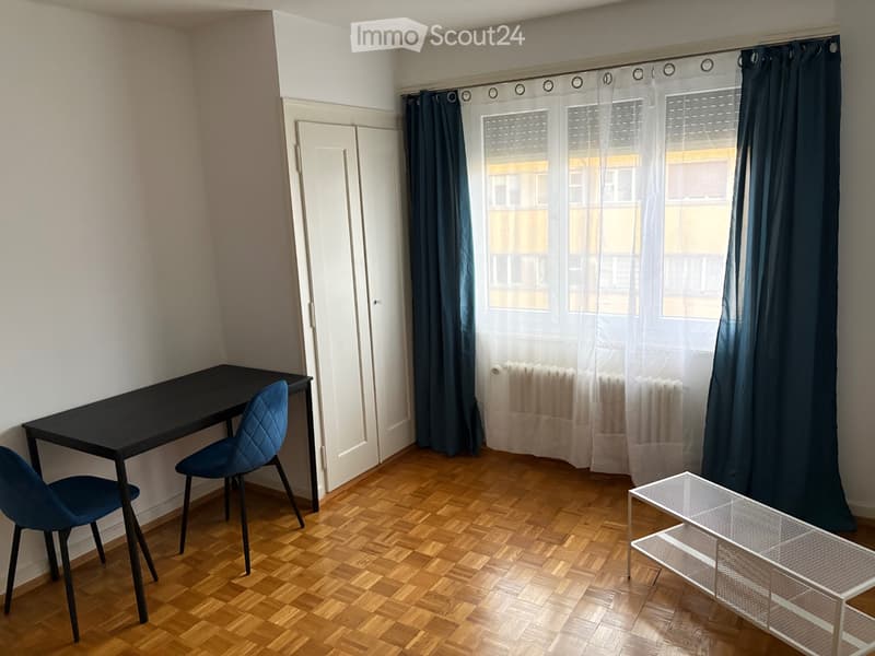Möbliertes Zimmer 870 CHF Nebenkosten inbegriffen Lausanne 1004 (3)