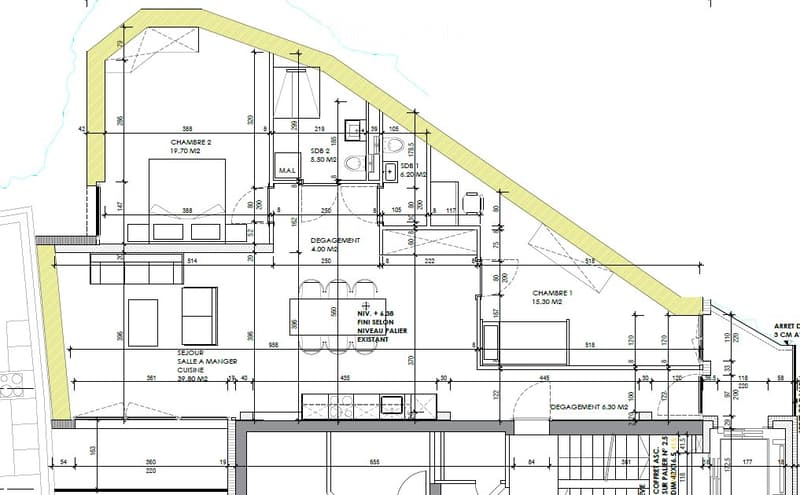 Schönes Apartment mit 3.5 Zimmern und 97 m² in Veytaux (4)