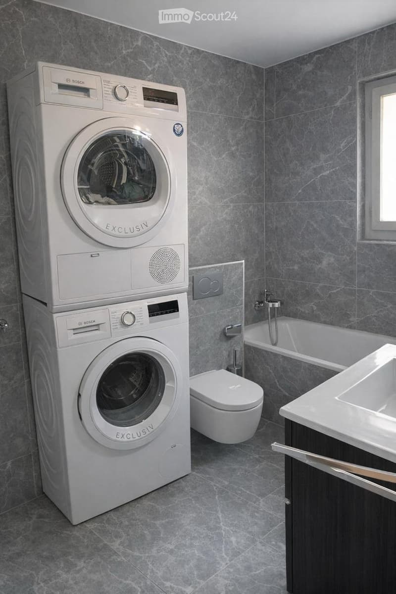 Très grand 3.5 pièces avec balcon, terrasse et jardin commun (4)