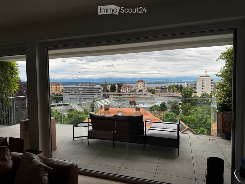 Appartamento 3.5 a Neuchâtel, 2 camere da letto, 2 bagni (1)