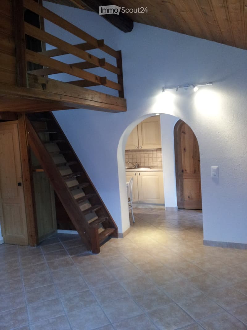 Chalais appartamento 2 locali con mezzanino in affitto (1)