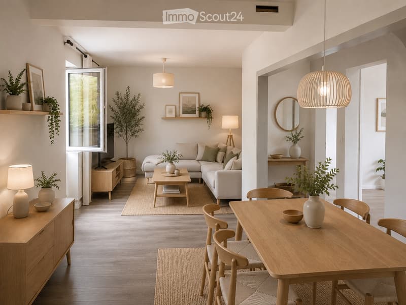 Appartamento in affitto in una villa di due appartamenti (5)