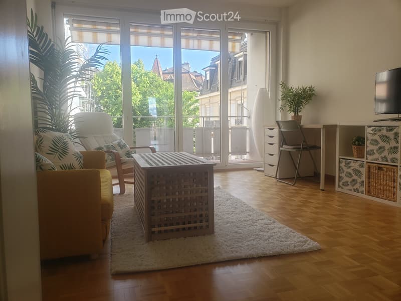 Spacieux 1.5pièce traversant avec balcon(Sous-Location 1007) (1)