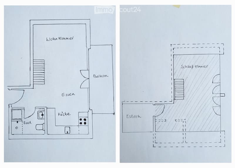 À louer : Bel appartement duplex 2.5 pièces (5)