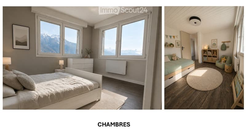 Appartement de 4.5 pièce rénovée, à louer de suite. (3)