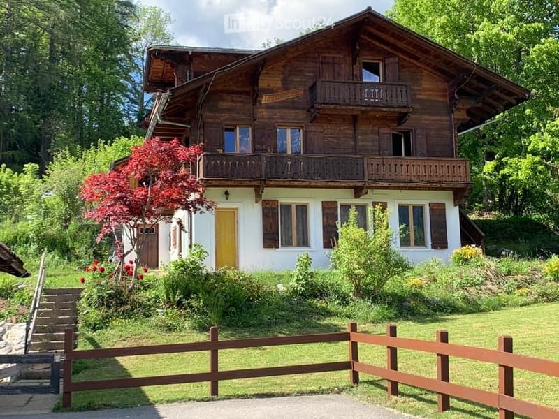 5 Zimmer mit kleinem privatem Garten-Terrasse in Gryon (1)