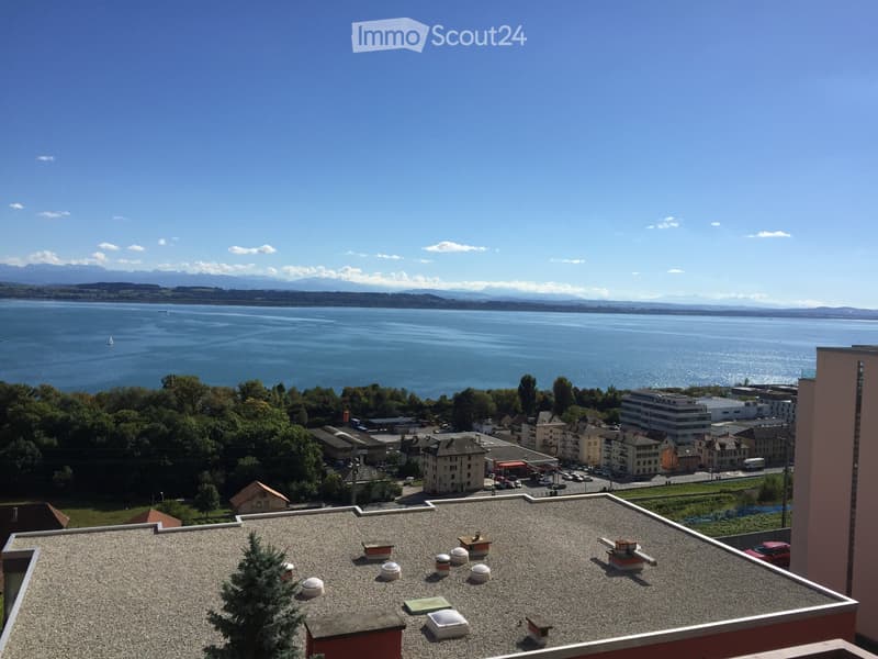 Wohnung 5,5 mit atemberaubendem Blick auf die Alpen und den See (5)