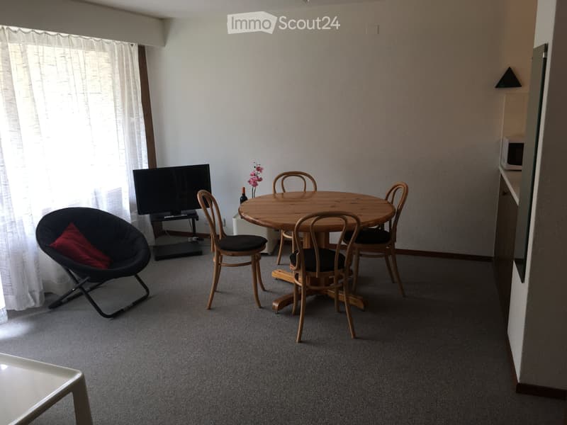 Gemütliche 2,5-Zimmer-Wohnung möbliert und ausgestattet (inkl. Parkplatz) (1)