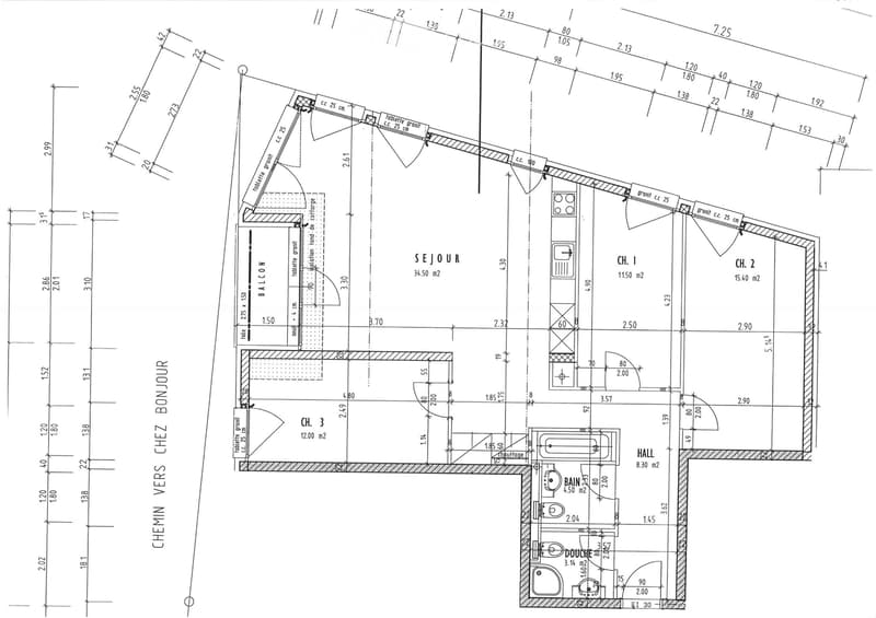 Bel appartement 4.5p avec parking intérieur (2)