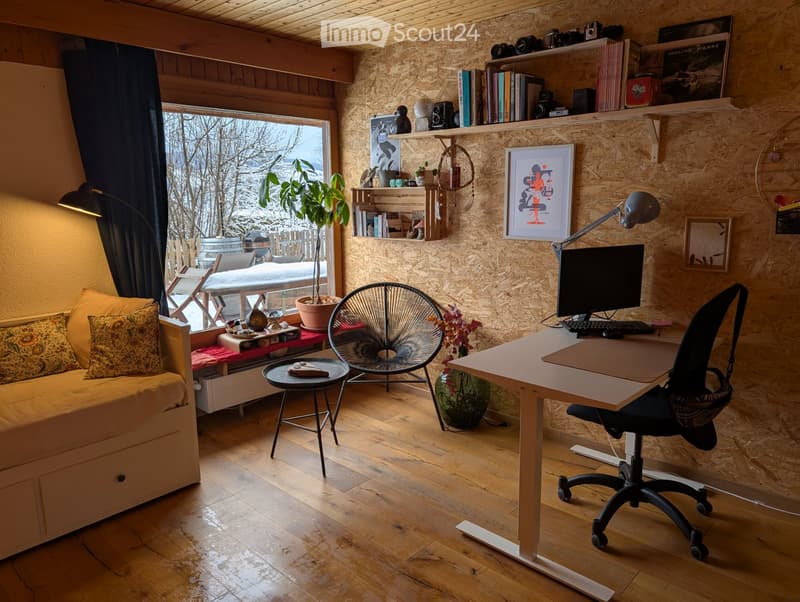 Casa di villaggio con 3 camere, 1 ufficio, grande esterno (3)