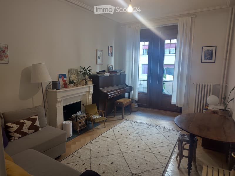 Ripreso in affitto, 4 locali a Ginevra, quartiere Saint-Jean (1)