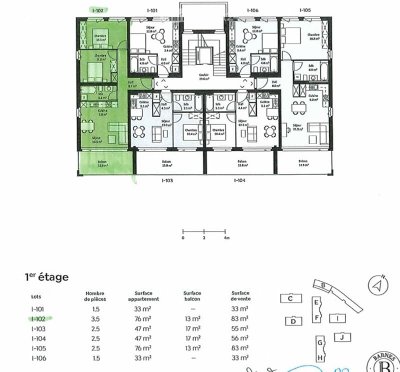 Bellissimo appartamento nuovo di 3.5 locali con balcone a Sion (5)