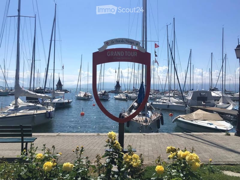 Camera moderna arredata in affitto a Morges (1)